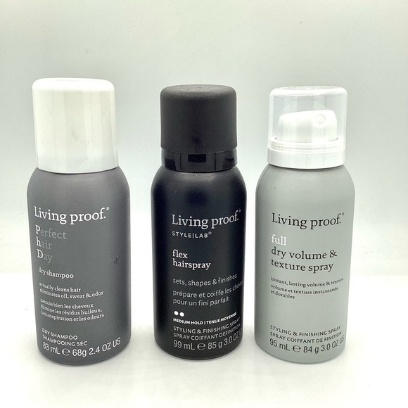 Living Proof Other - Living Proof Hairspray Collection Gray Black 2.4 oz bottles {3}